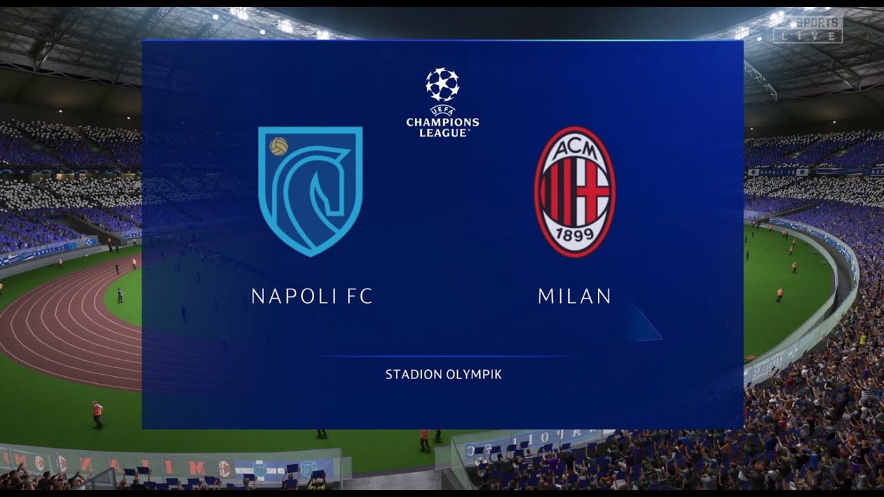 Review of the Champions League - Napoli FC - AC Milan - 18.04.23 - Fifa 23 PS 5 4K