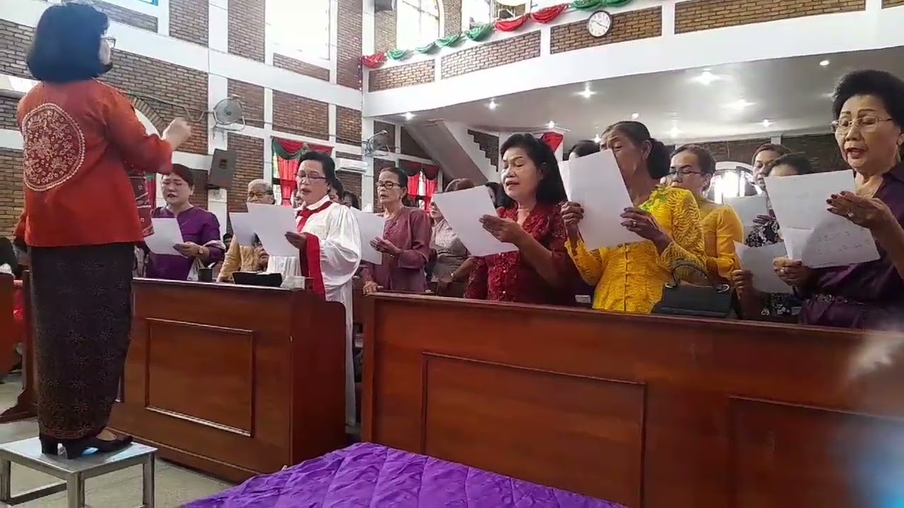 Koor Ina Selasa HKBP Melati Mdn ( Advent Nunga Jonok Be ) Minggu 03122023