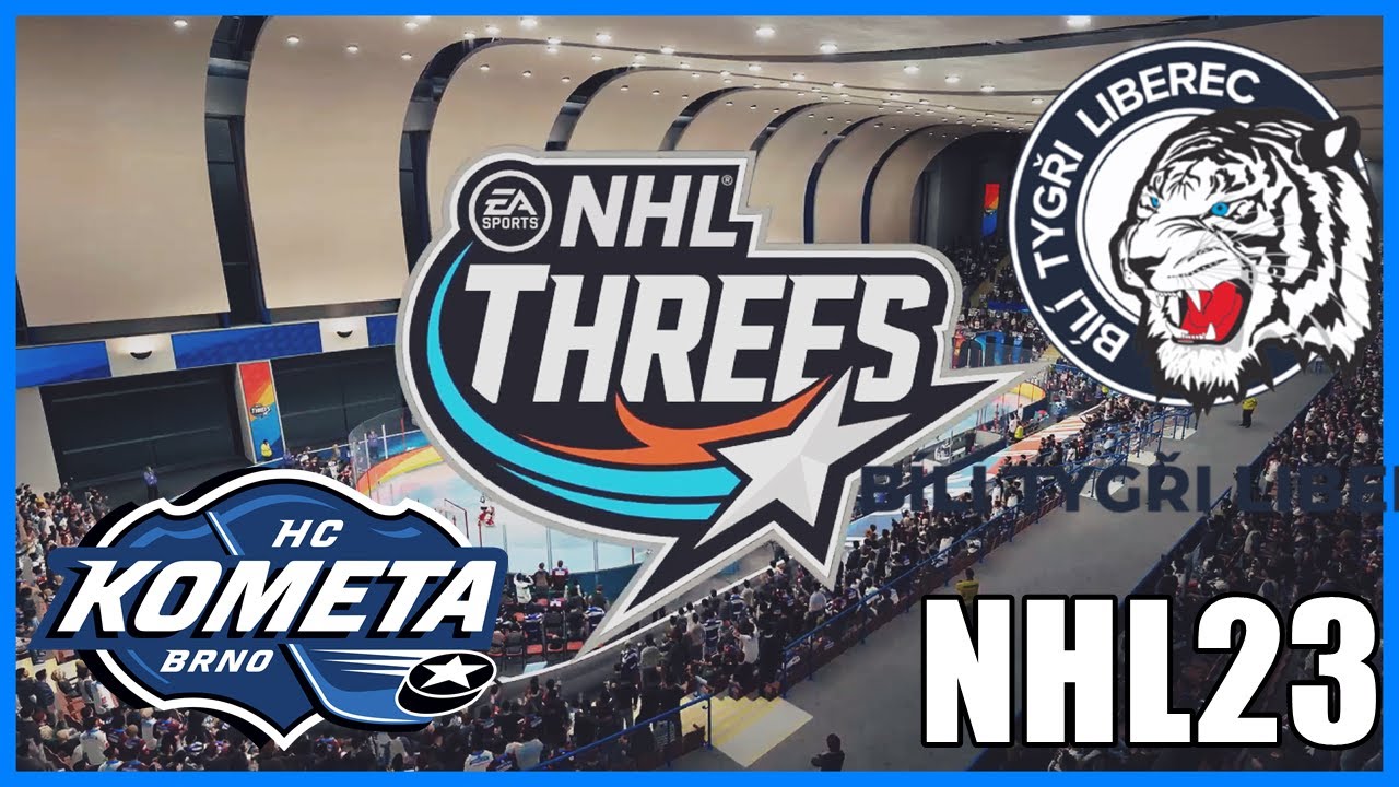 HC KOMETA BRNO VS HC BÍLÍ TYGŘI LIBEREC|NHL THREES|PS5