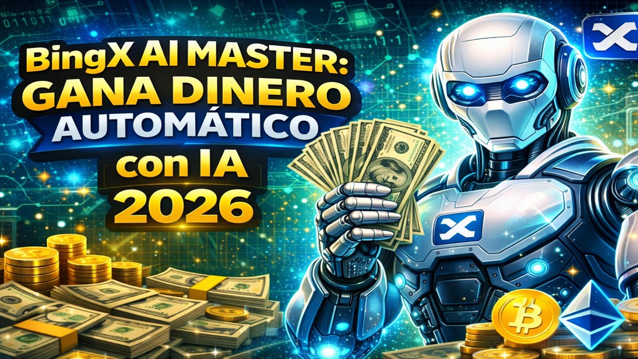 🚀 Gana dinero con IA en BingX (Gu&iacute;a completa AI Master 2026)
