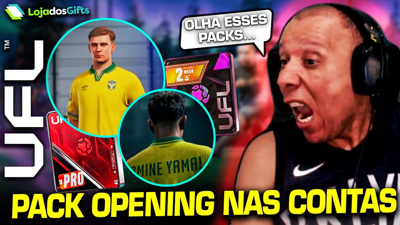 UFL | PACK Opening da PREMIAÇÃO da TEMPORADA no JOAIMA FC e CONTA do XATUBA!