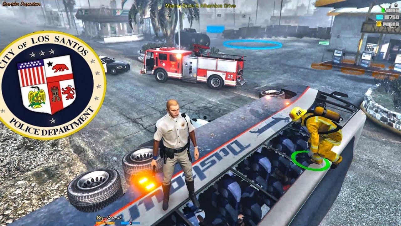 LA VIDA DE UN POLICÍA | EP 49 | ACCIDENTE DE BUS SE LÍA BASTANTE!!