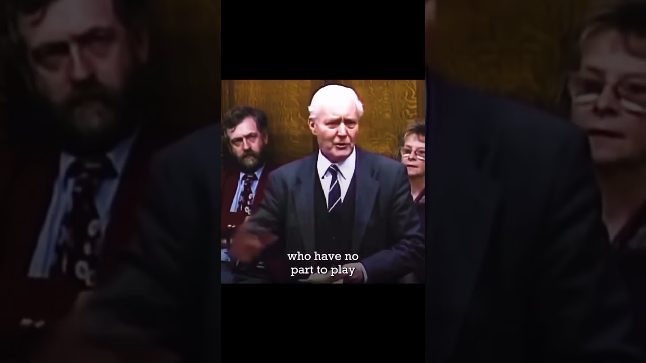 🗣️ &ldquo;Every war begins with a lie.&rdquo; &mdash; Tony Benn (1998)