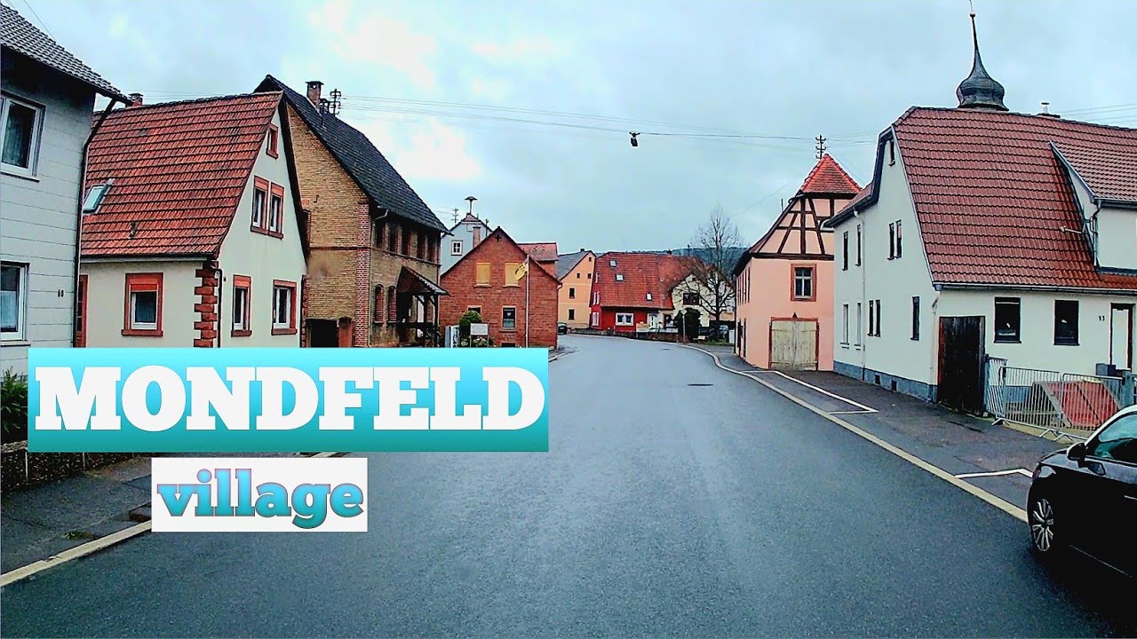 'Mondfeld' beautiful village tour | German village | Mallu driver