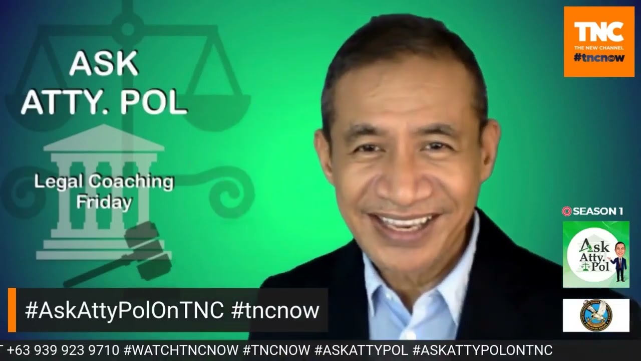#LiveToTheMax just like #AskAttyPol host, Atty. Pol Sangalang