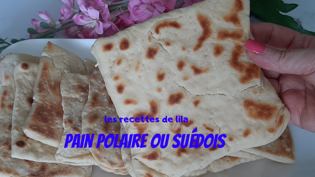 PAIN POLAIRE ou SUÉDOIS recette facile et rapide  🍞🥪