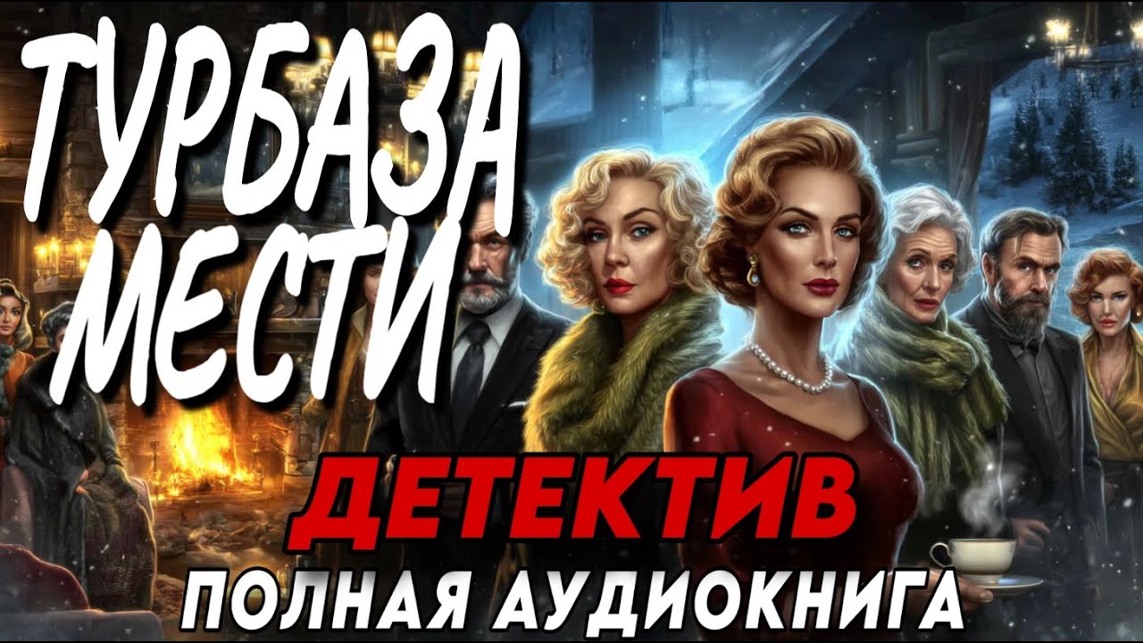 Аудиокнига ПОЛНАЯ: ТУРБАЗА МЕСТИ / Детектив