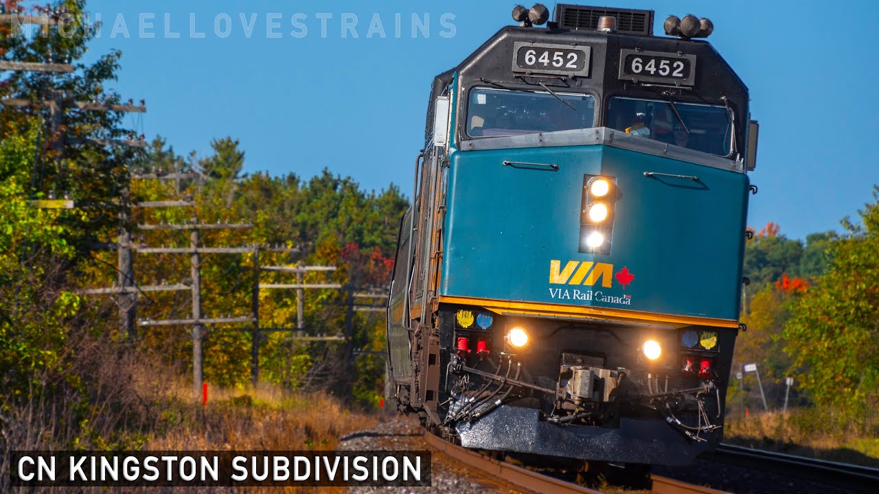 High Speed Trains on the CN Kingston Subdivision