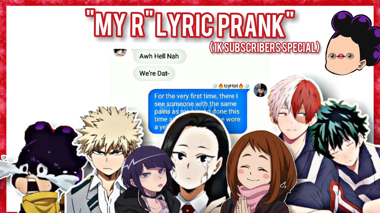 mha group chat-