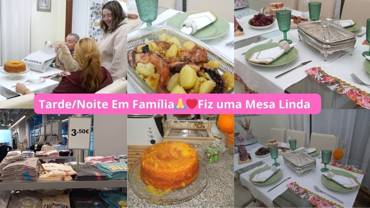 VLOG PRESENTE DO PAI //JANTAR + MESA CAPRICHADA//BOLO DELICIOSO COM CALDA//FAMILIA//NOVOS CORTINADOS