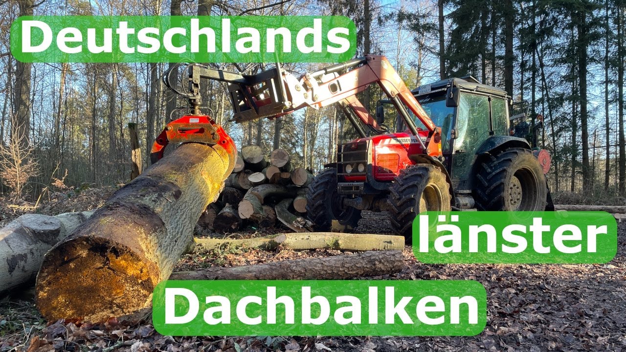Die wahrscheinlich längste Firstpfette der Welt