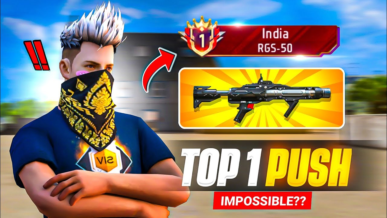 PUSHING TOP 1 TITLE IN RGS-50 🔥 | SOLO BR RANK GAMEPLAY SEASON 46