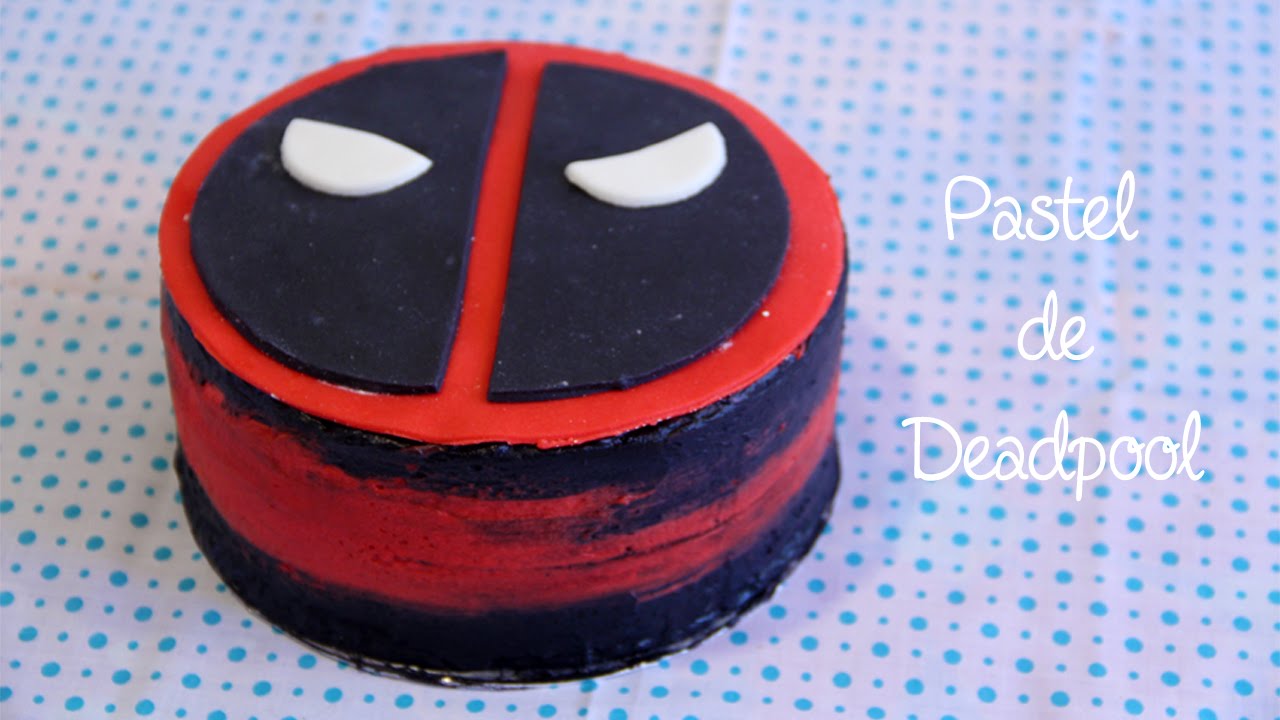 PASTEL DE DEADPOOL FÁCIL// DEADPOOL CAKE