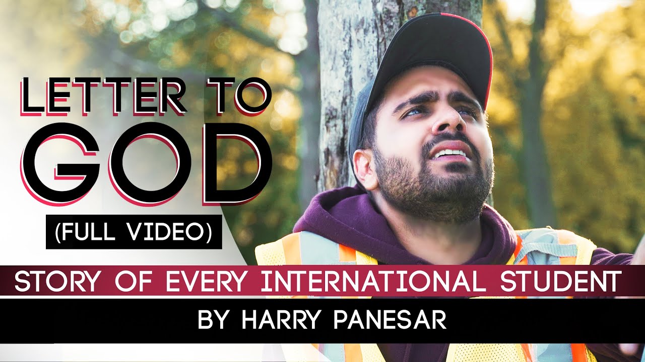 LETTER TO GOD (FULL VIDEO) | Harry Panesar | Punjabi Poetry 2020 | International Students In Canada