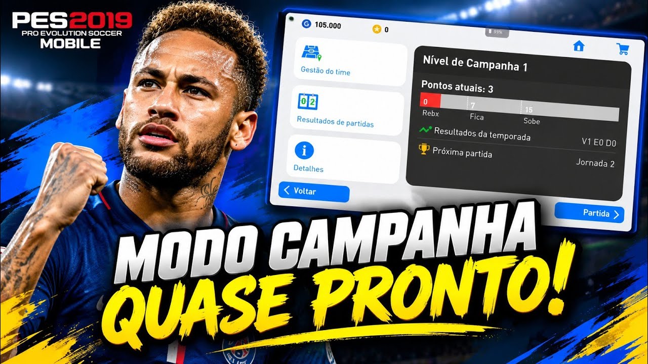 PES 2019 MOBILE &bull; MAIS NOVIDADES!!!