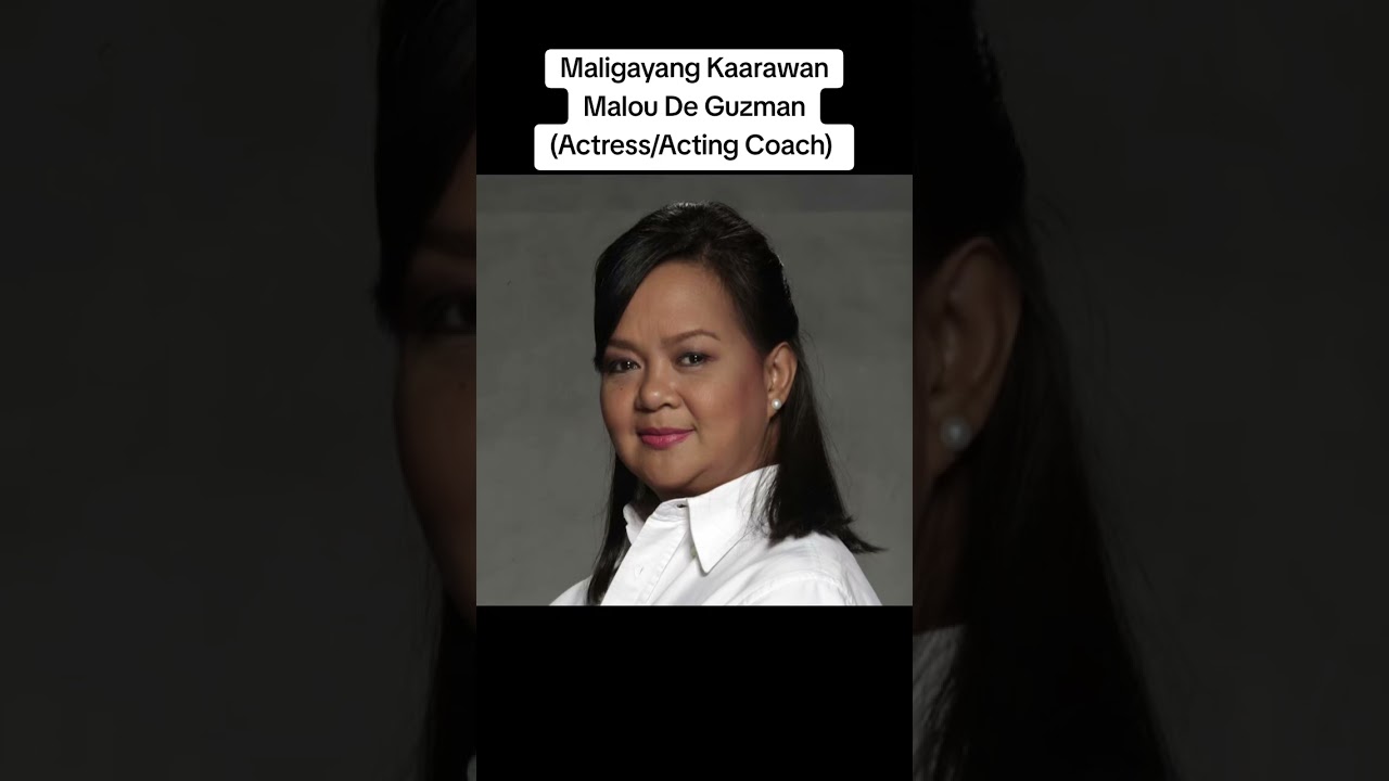 Maligayang Kaarawan Malou De Guzman (Actress/Acting Coach) #Shorts