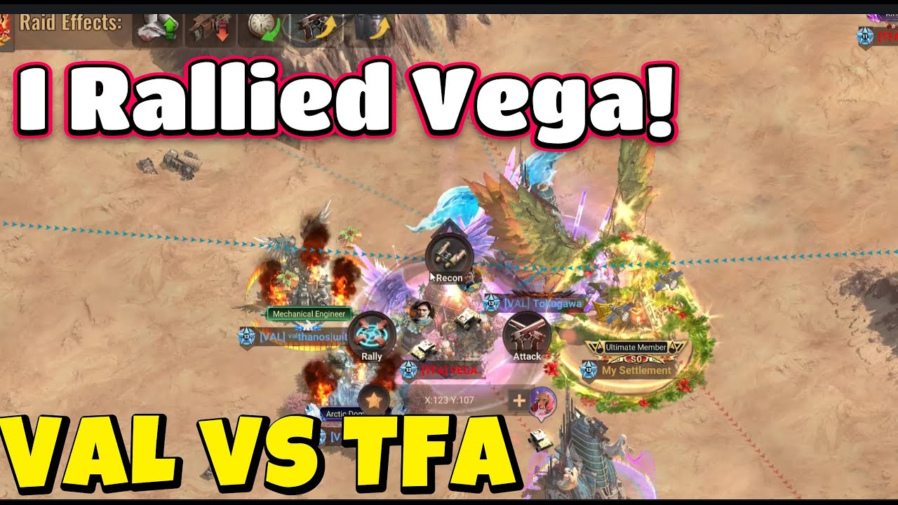 State of Survival : i Rallied Vega  in Doomsday !!
