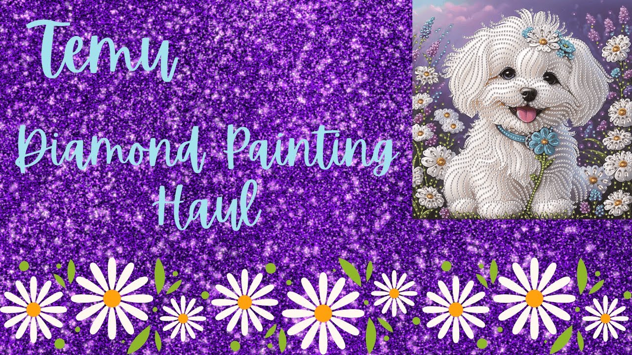 TEMU Diamond Painting Haul - Partial Special Shape - Diamond Art Painting Craft Unboxing 89