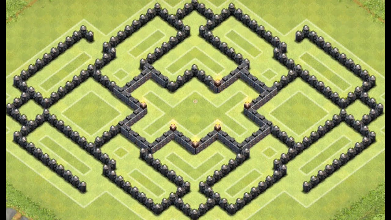 *Clash Of Clans* BEST Town Hall 9 Anti Air Base (Has Never Lost A Defense)