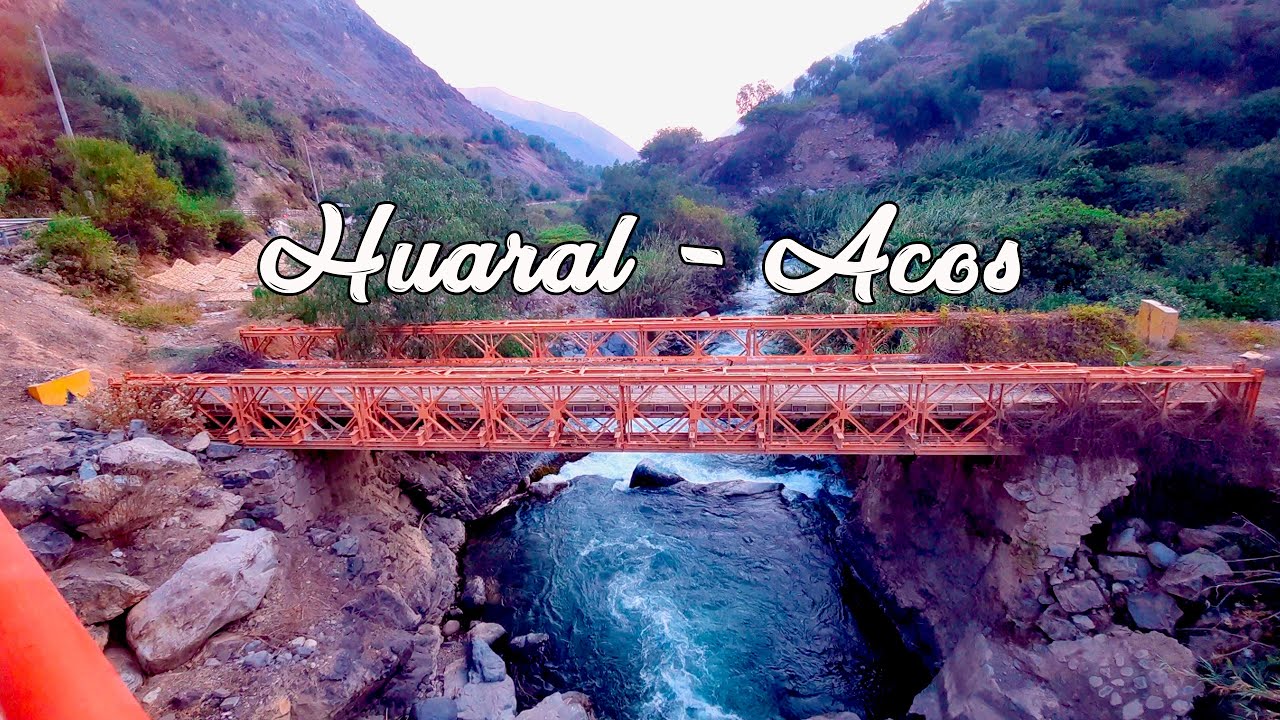 Ruta Huaral - Acos 2024