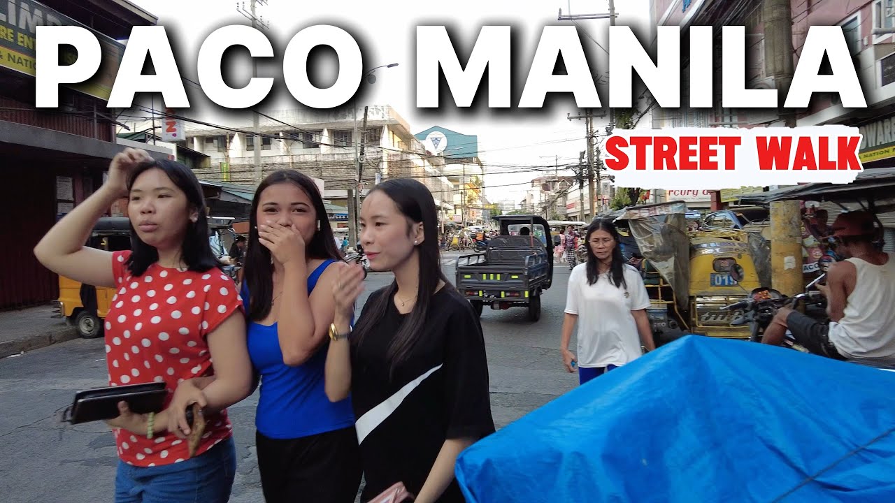 SOMEWHERE in PACO MANILA PHILIPPINES|REAL STREET LIFE And MARKET TOUR🇵🇭