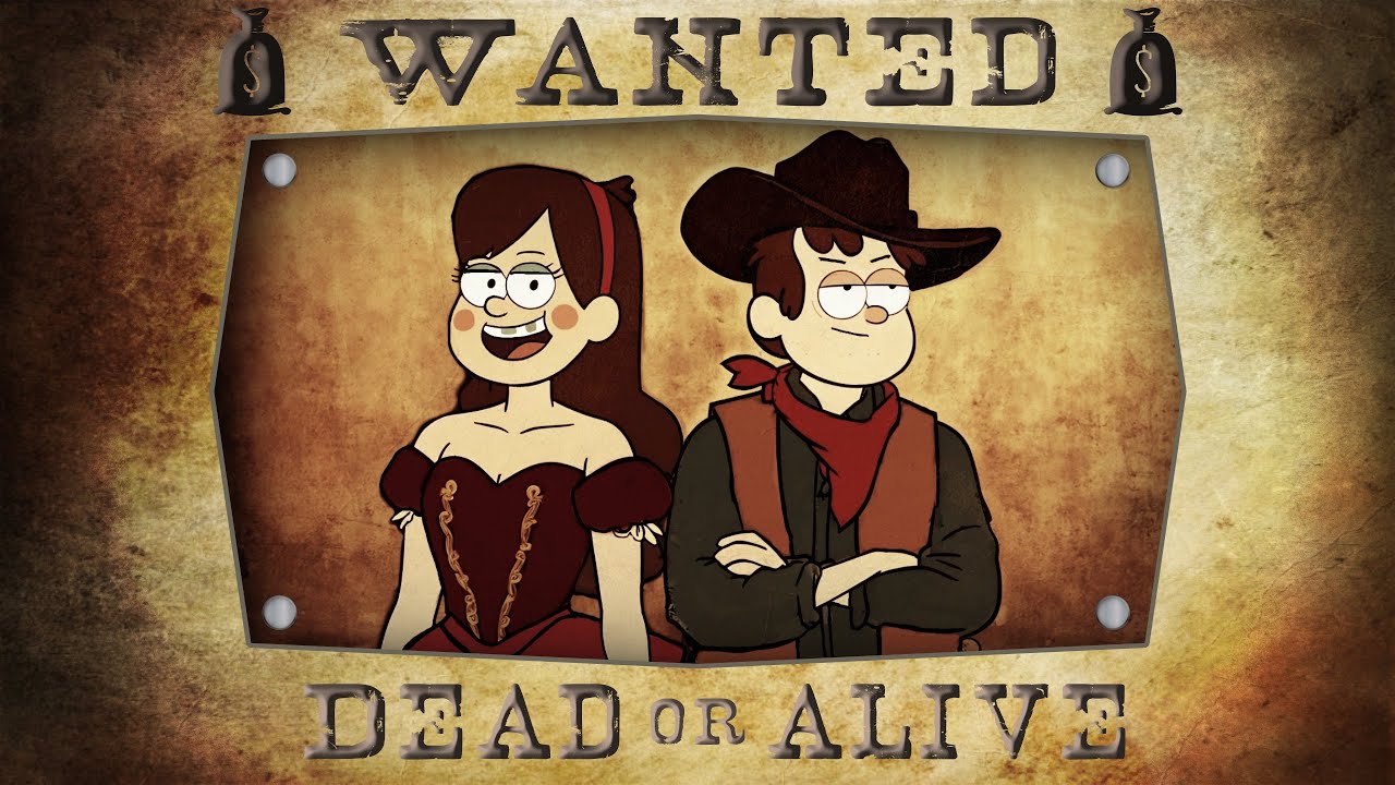 gravity falls but it's a western.