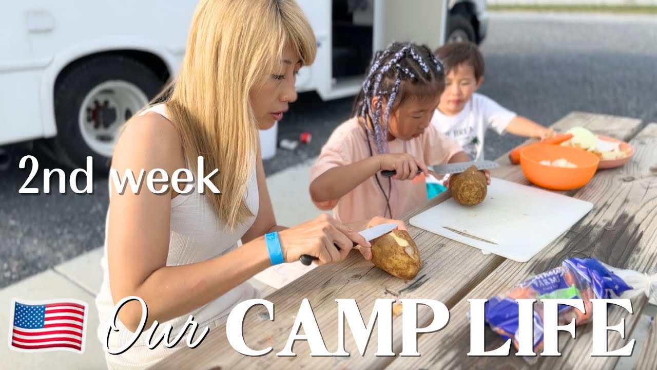 アメリカ横断を始めて１週間🇺🇸 朝から晩までアメリカ文化に浸って暮らす毎日。🇺🇸US ROAD TRIP Day 8 | 📍LURAY, VIRGINIA 〔#1244〕
