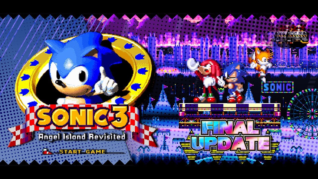 Sonic 3 A.I.R - S2 Styled Appearance: Definitive Edition ✪ Full Game Playthrough (1080p/60fps)