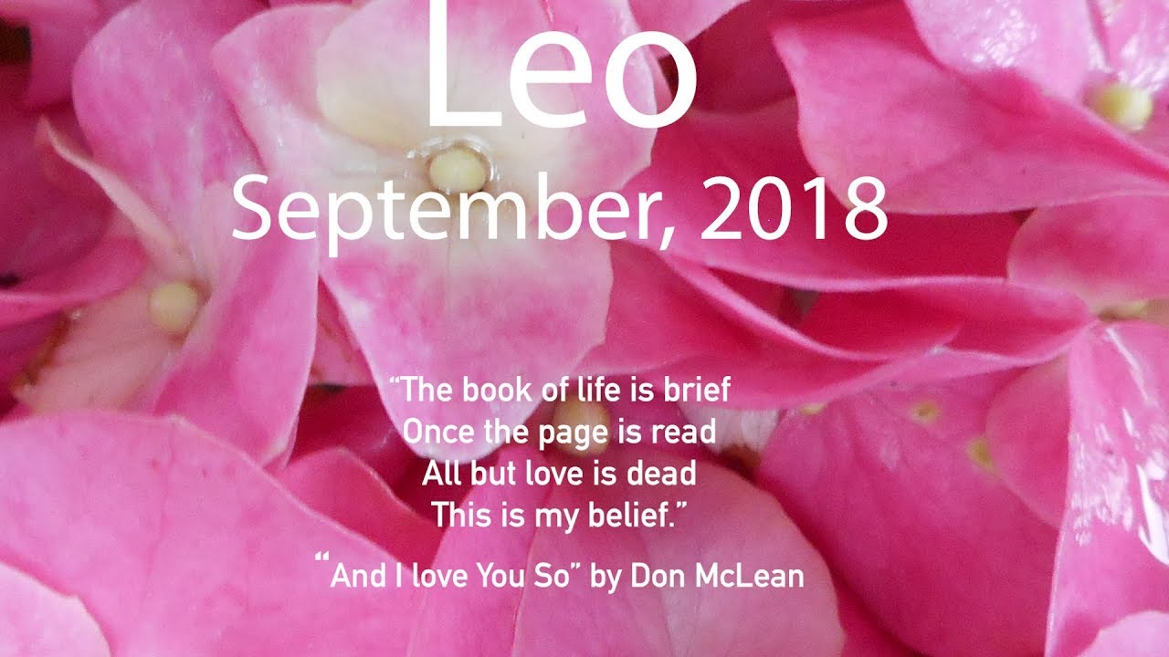 Leo NARCISSIST DEVALUING! SEPTEMBER 2018 LOVE TAROT READING