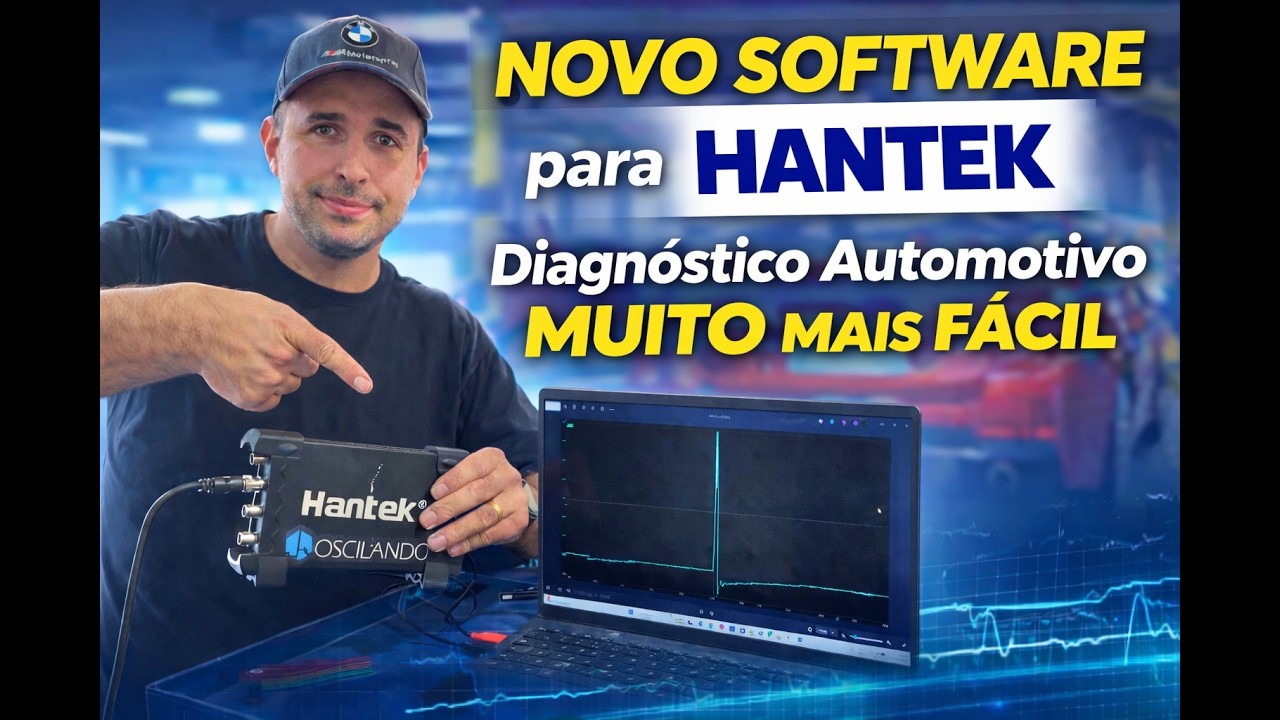 Testando Ignição com o novo Hantek - Buffer especial para ignição
