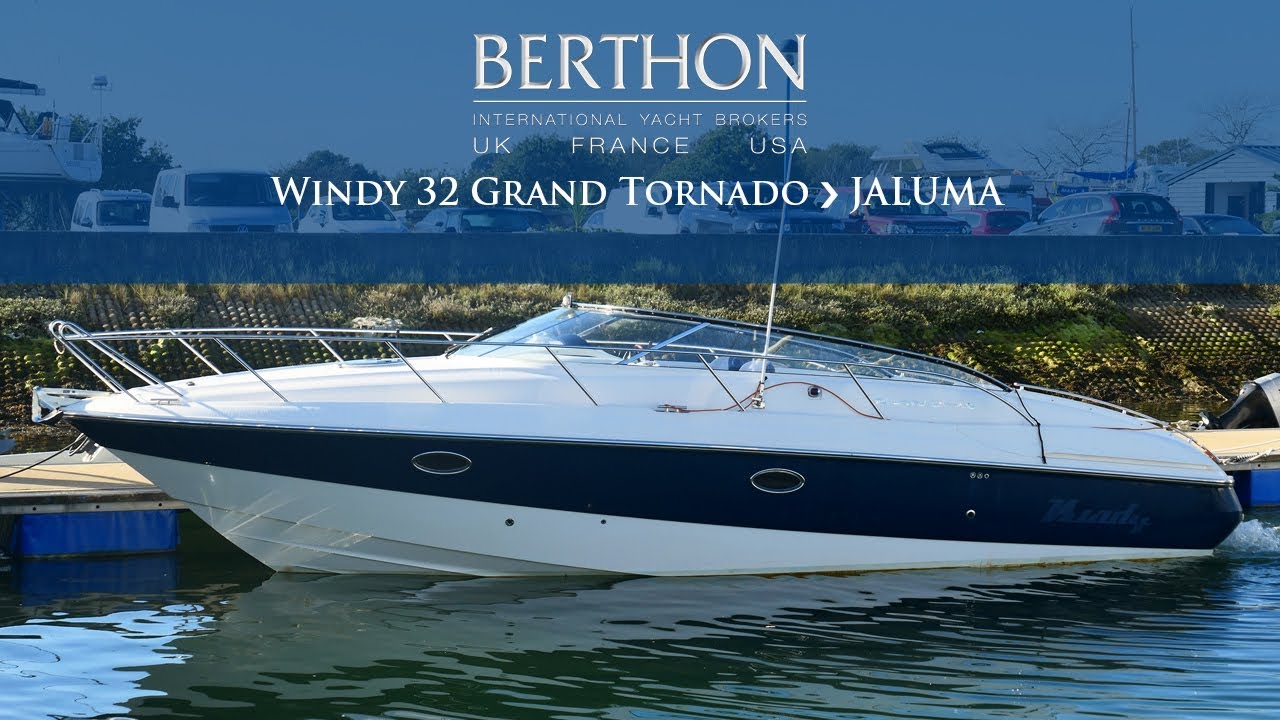 [OFF MARKET] Windy 32 Grand Tornado (JALUMA) - Yacht for Sale - Berthon International Yacht Brokers
