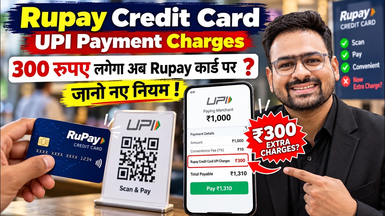 RuPay Credit Card UPI Transaction Charges