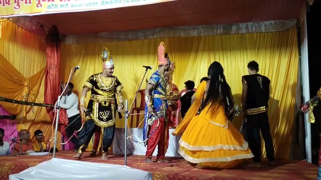 शूर्पणखा का खर,दूषण,त्रिसिरा केदरबार में पहुंचना और प्रभु के हाथों तीनो का सेना समेत अंत, k,bरामलीला