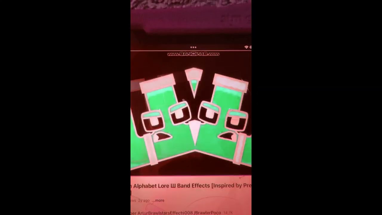 Russian alphabet lore band effects 2 confusion 