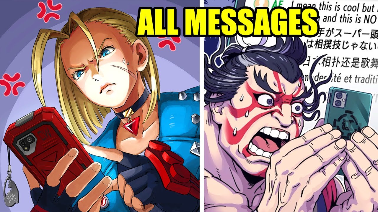 Street Fighter 6 - All Masters Messages