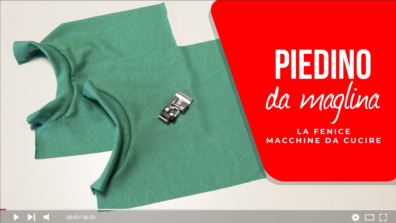 Piedino da maglina