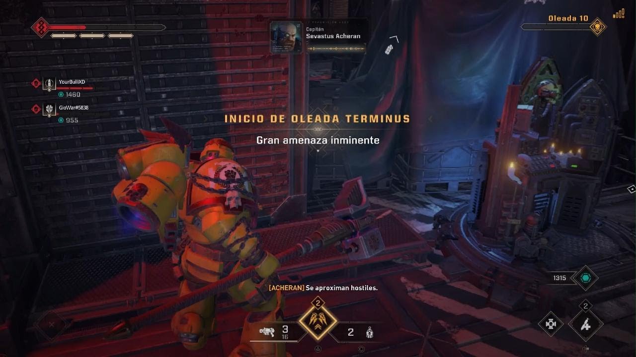 Un día más en Asedio con @LeviS668 UWarhammer 40000: Space Marine 2