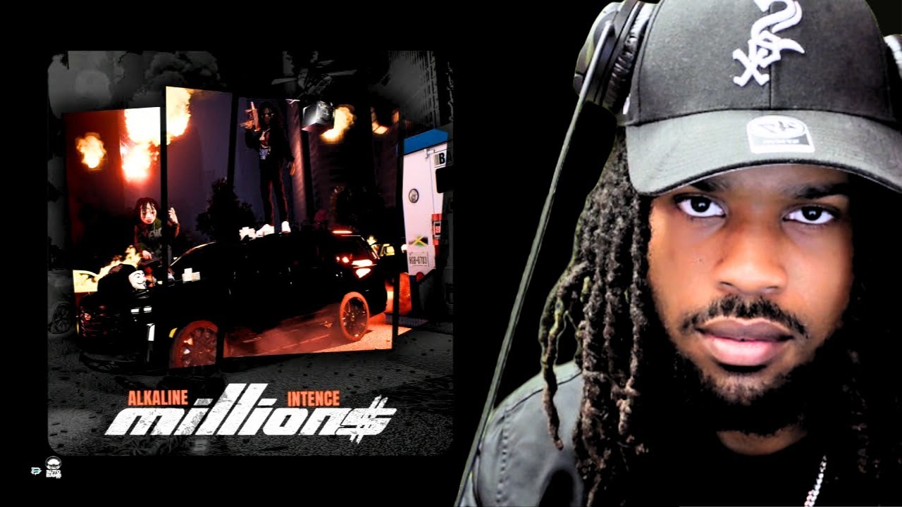 American Reacts to: Alkaline, Intence - Millions (Official Visualizer)