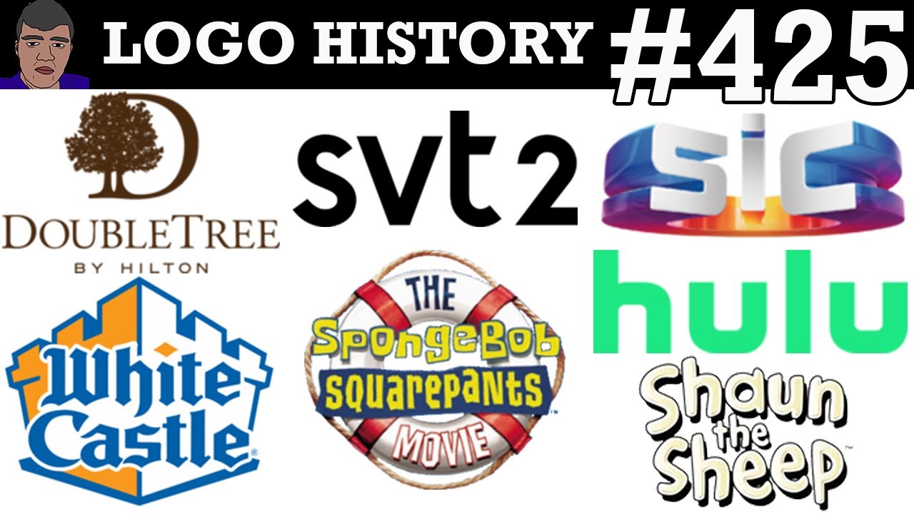 LOGO HISTORY #425 - SIC, SVT2, Hulu, White Castle, Shaun the Sheep, DoubleTree by Hilton & More...