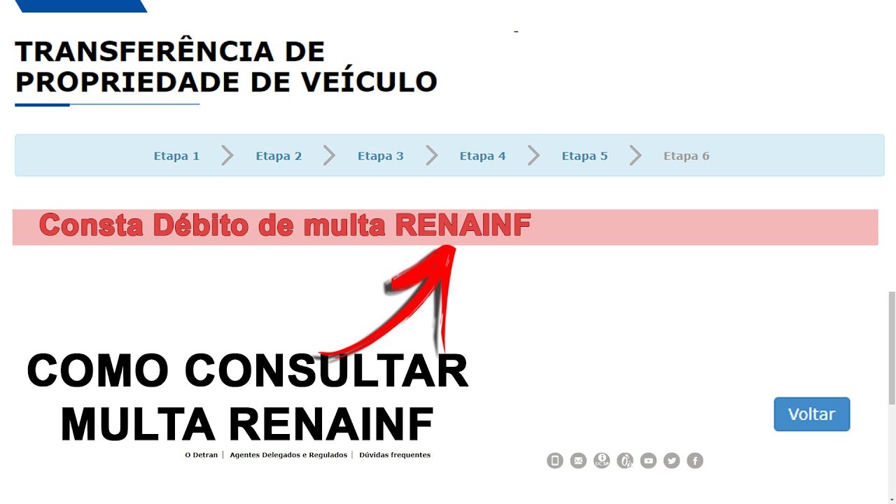 COMO CONSULTAR MULTA RENAINF - COMO LOCALIZAR MULTA RENAINF