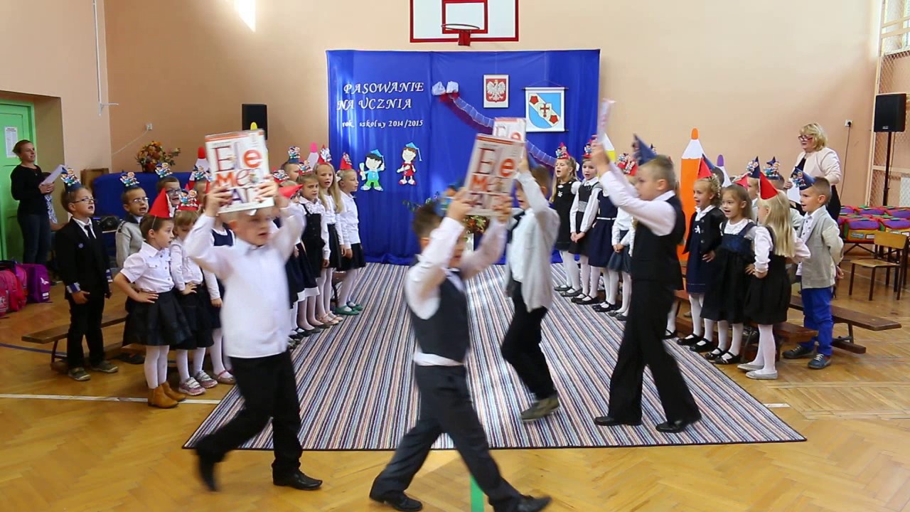 Pasowanie na Ucznia 2014. Szkoła Podstawowa w Miłowicach