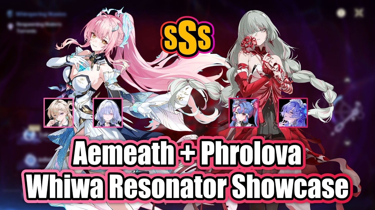 Aemeath Tune Break Team + Phrolova Premium Team | Whiwa Resonator Showcase