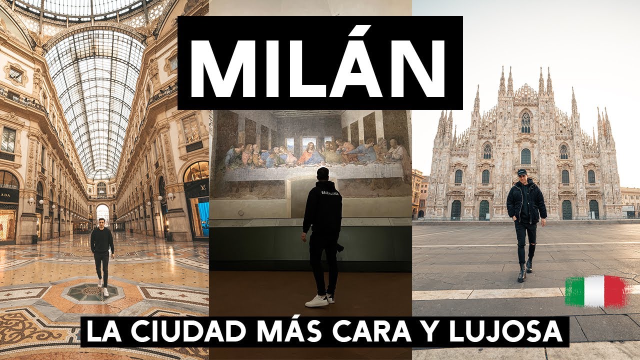 Visitando la CIUDAD MÁS CARA y LUJOSA de ITALIA 🇮🇹 | Milán, Italia