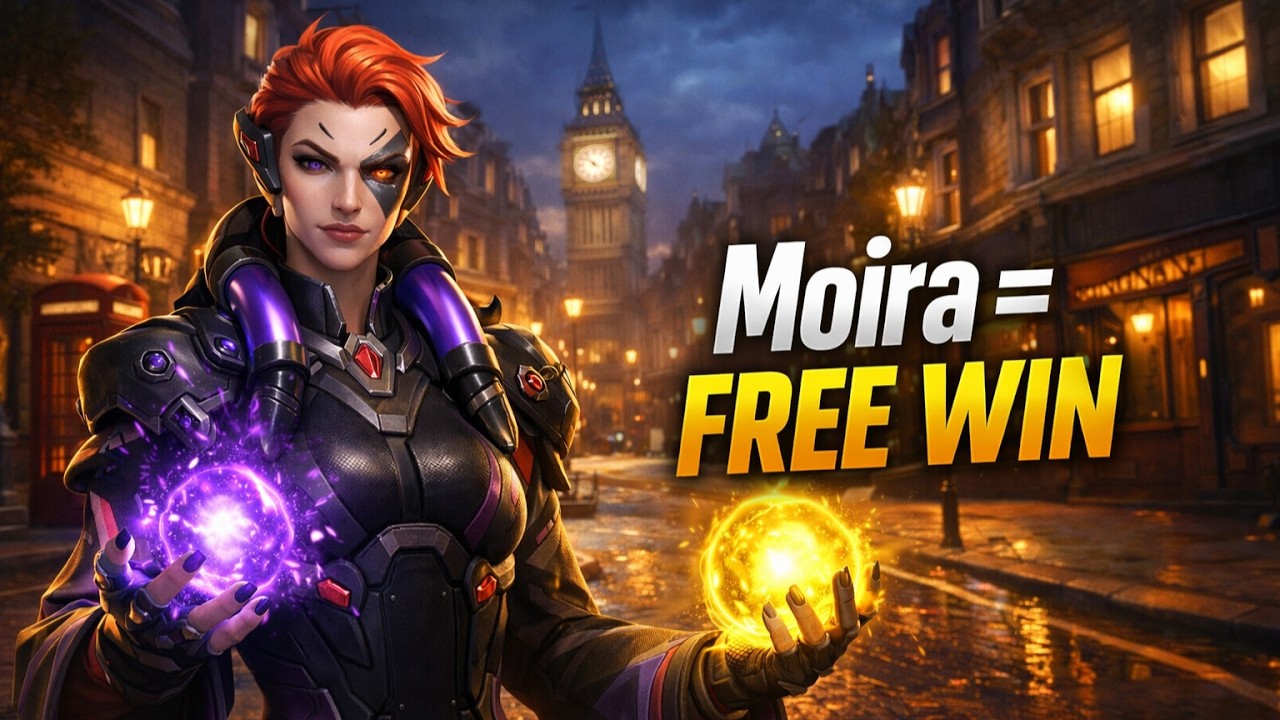 Pick Moira for free win - Overwatch