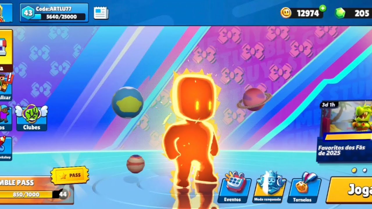 DEPOIS DE QUASE 1 ANO EU VOLTEI PRO STUMBLE GUYS, E ENCONTREI ALGO MUITO ESTRANHO...
