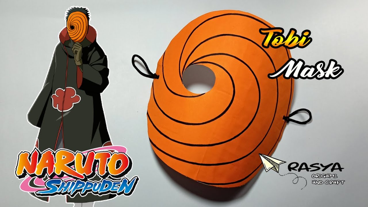 How to make Tobi Mask 2D from paper