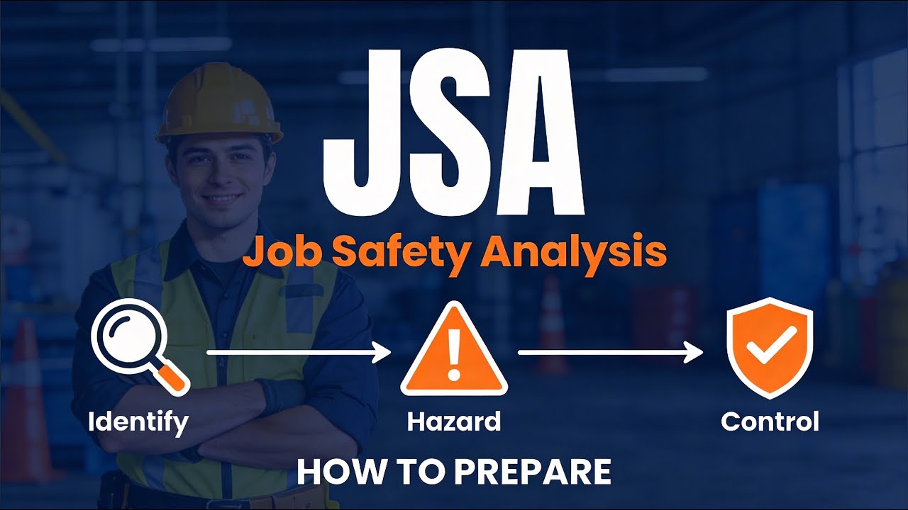 JOB Safety Analysis JSA | How to Prepare JSA