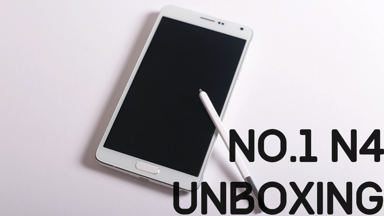 NO.1 N4 Unboxing - Note 4 Clone, MT6582 Quadcore, 1GB RAM, IR-Blaster