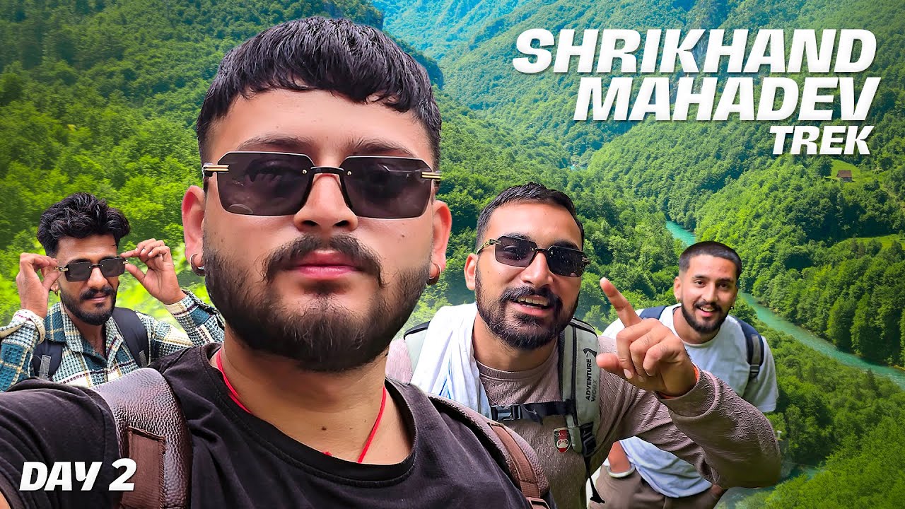 Shrikhand Mahadev Yatra Day 2 | Jaon to Thachdu Trek | Road, Stunning View and Budget Breakdown
