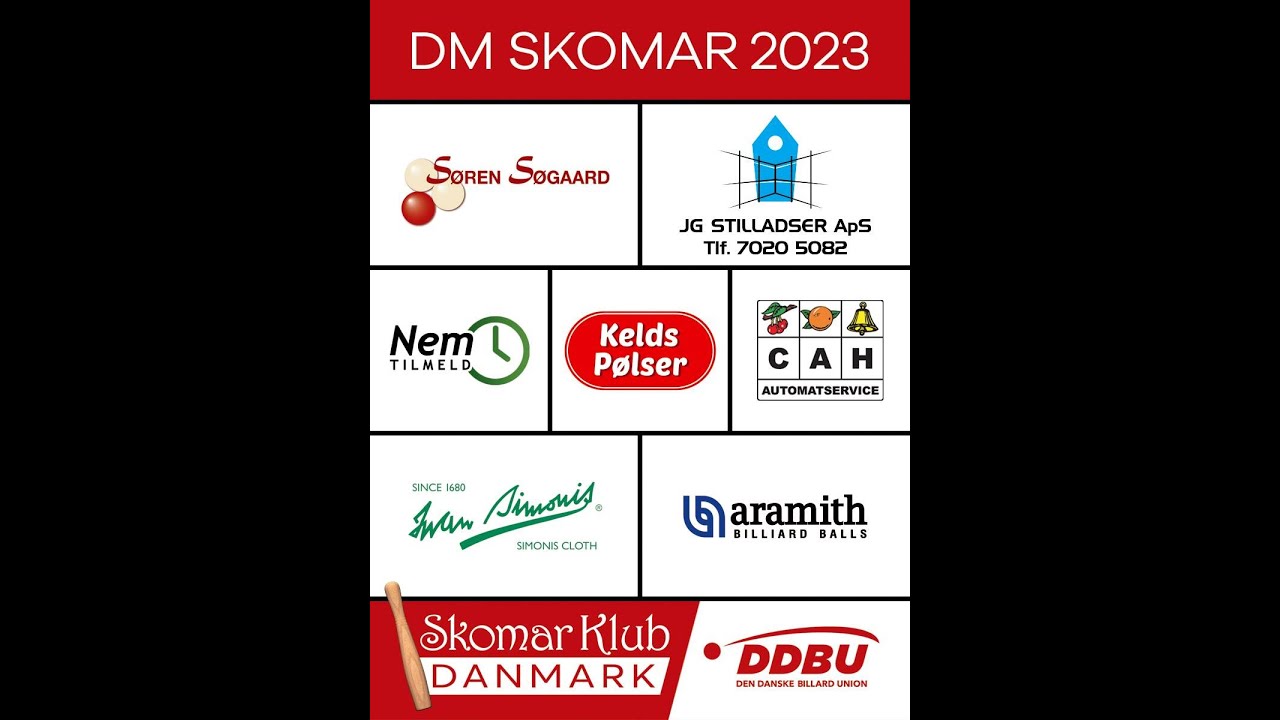 DM SKOMAR 2023 - FINALEDAG | SØNDAG